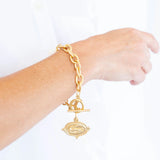 Alligator Intaglio Braclet