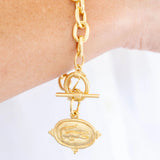 Alligator Intaglio Braclet