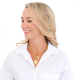 Bulldog Intaglio Necklace