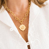 Bulldog Intaglio Necklace