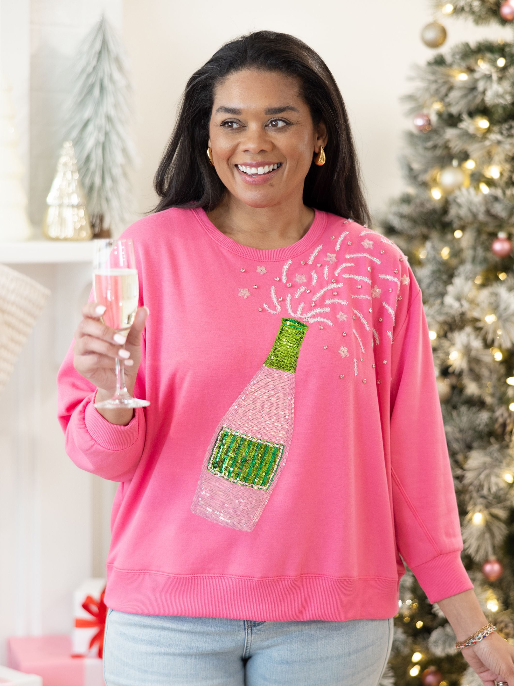 Sarah Holiday Sweatshirt