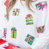 Sarah Holiday Sweatshirt