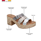 Eric Michael Minka Platform Sandal