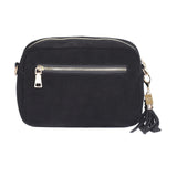 Pom Pom London City Suede Bag