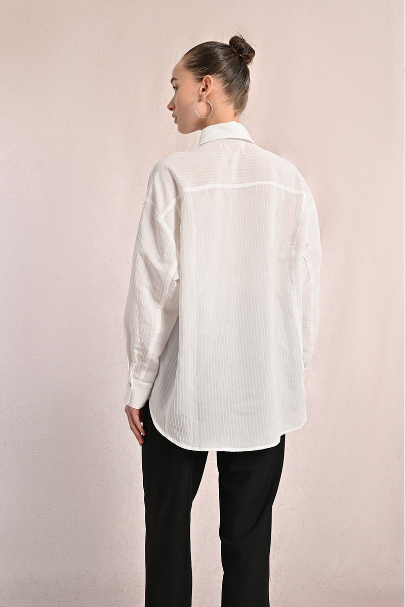 Morgan Collared  Shirt