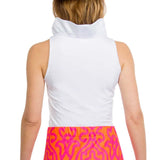 Jersey Ruffle Neck Top
