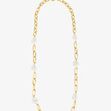 Baroque Link Long Necklace