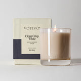 Votiva Clean Crisp Linen 10oz. Signature Candle