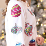 Glitter Christmas Sweatshirt