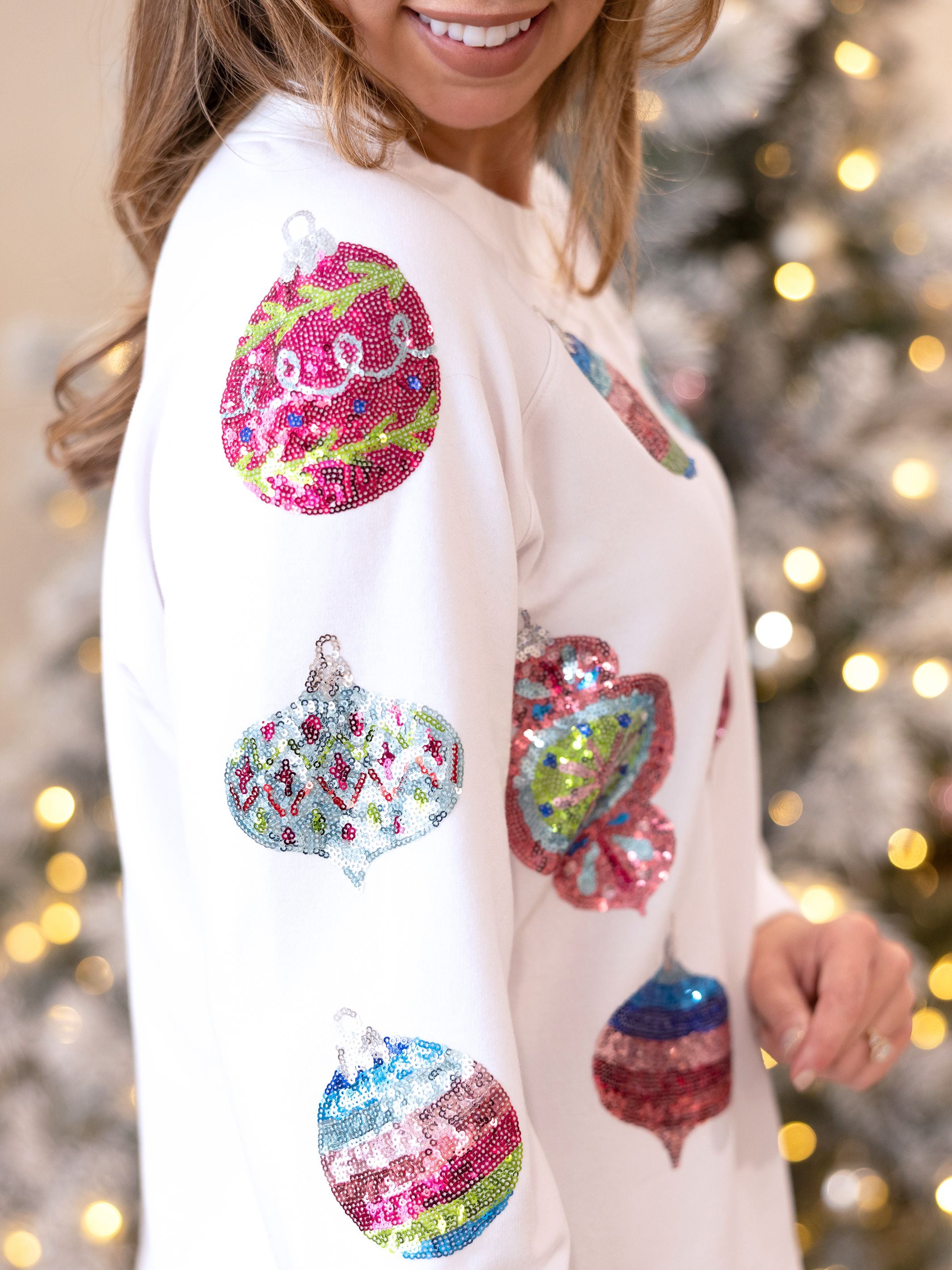 Glitter Christmas Sweatshirt