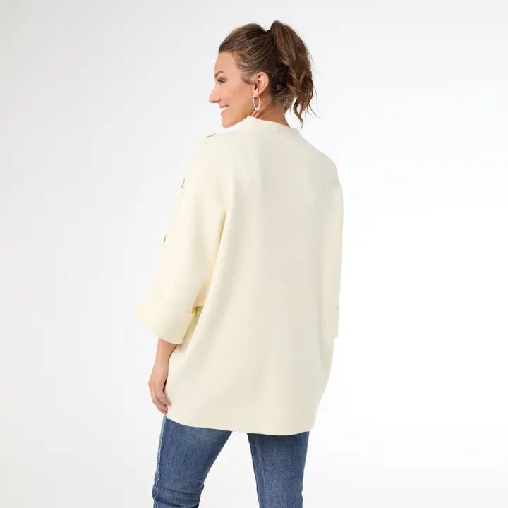 Carol Luxe Short Sleeve Sweater