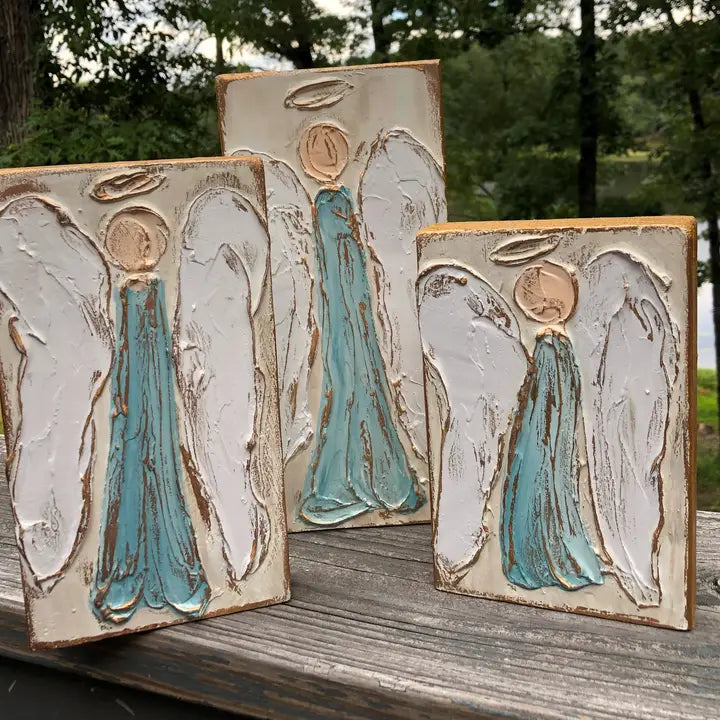 Hand Painted Tall Angels