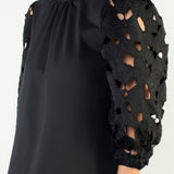 Evie Eyelet Top