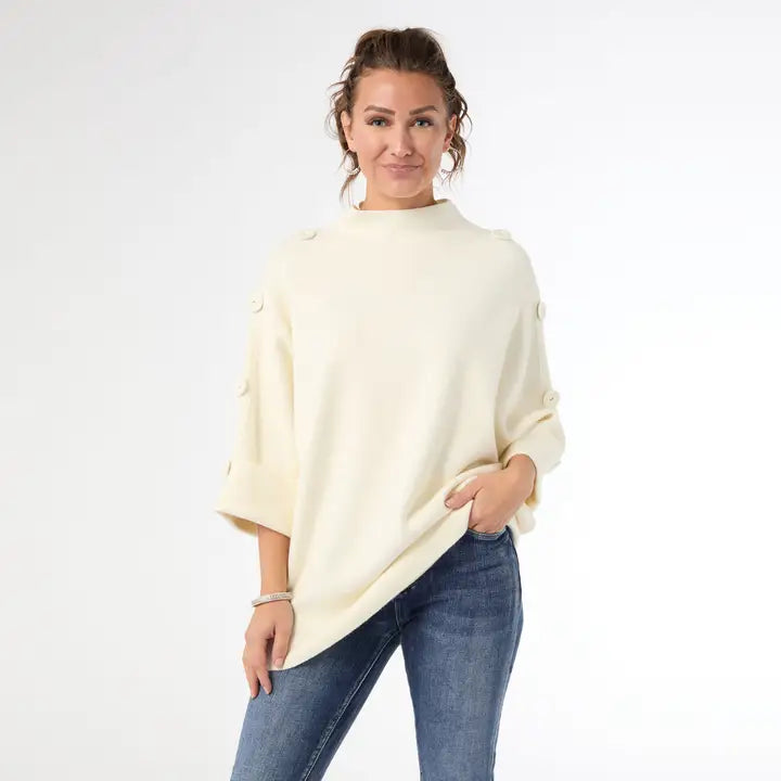 Carol Luxe Short Sleeve Sweater