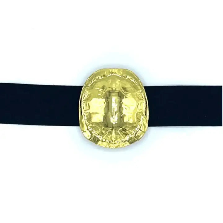 Turtle Shell Interchangeable Belt Buckle