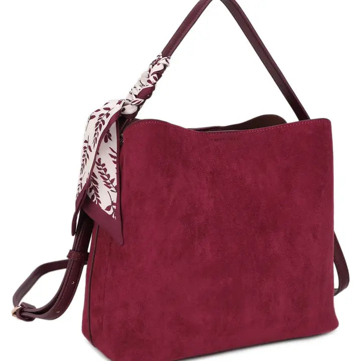Nora Shoulder Bag with Scarf