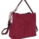 Nora Shoulder Bag with Scarf