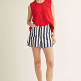 Smocked Edge Tank Top