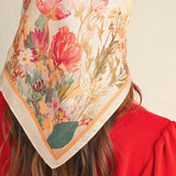 Floral Print Scarf