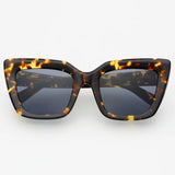 FREYERS/ Portofino Oversized Cat Eye Sunglasses