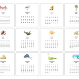 2026  Calendar with Easel