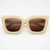 FREYERS/ Portofino Oversized Cat Eye Sunglasses