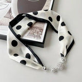 Magnetic Silk Scarf Necklace