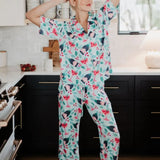 Holiday Champagne Pj Set