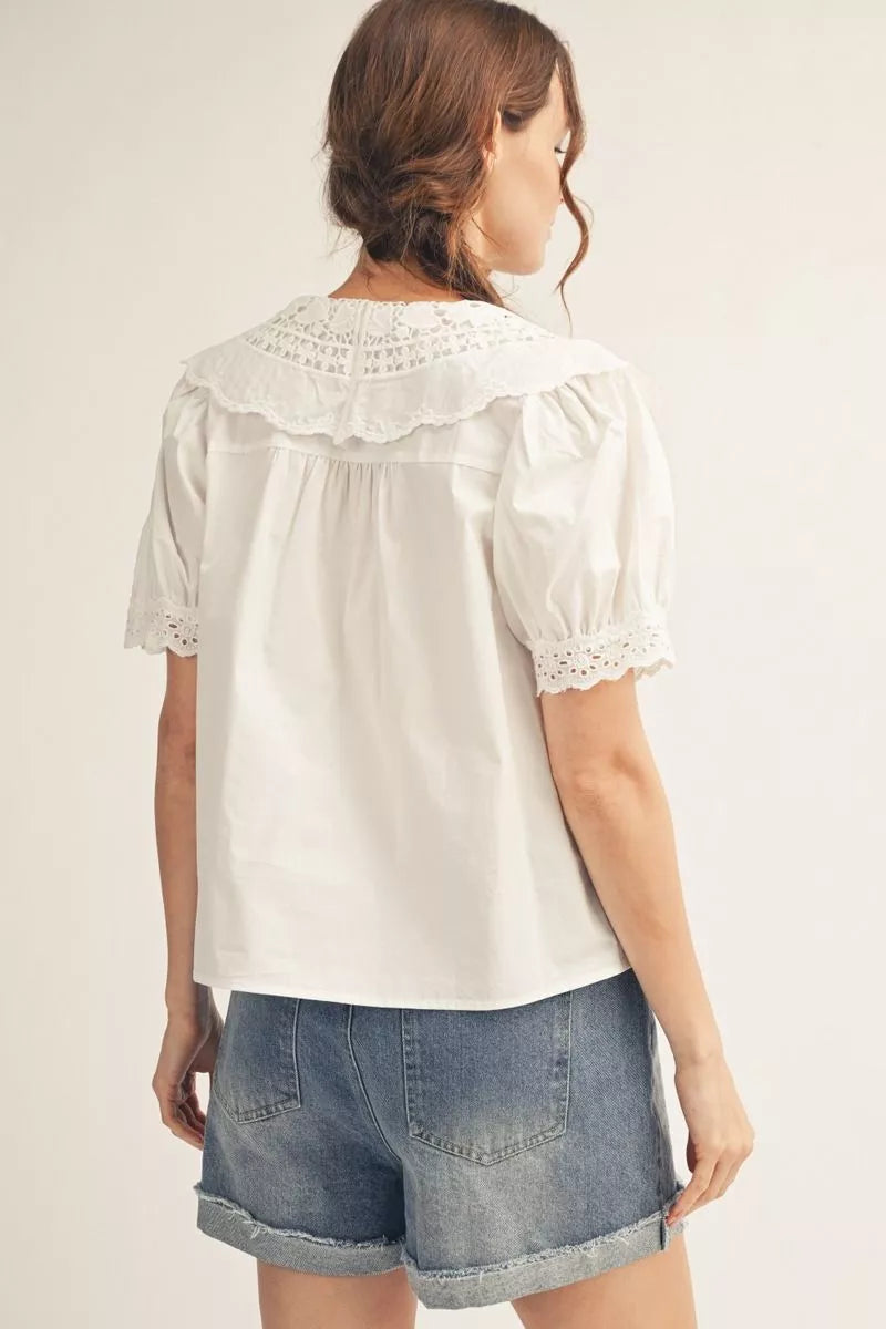Tenley Collared Blouse