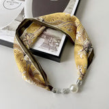 Magnetic Silk Scarf Necklace