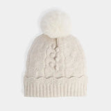 Sweet Scallop Knit Hat