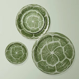 Mini Hors D'oeuvre Cabbage Plates Set/8