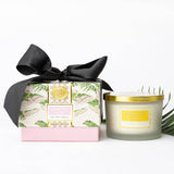 Boxed 3 Wick Under The Palms Candle