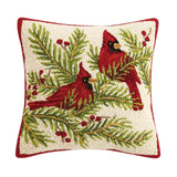 Cardinals Square Pillow