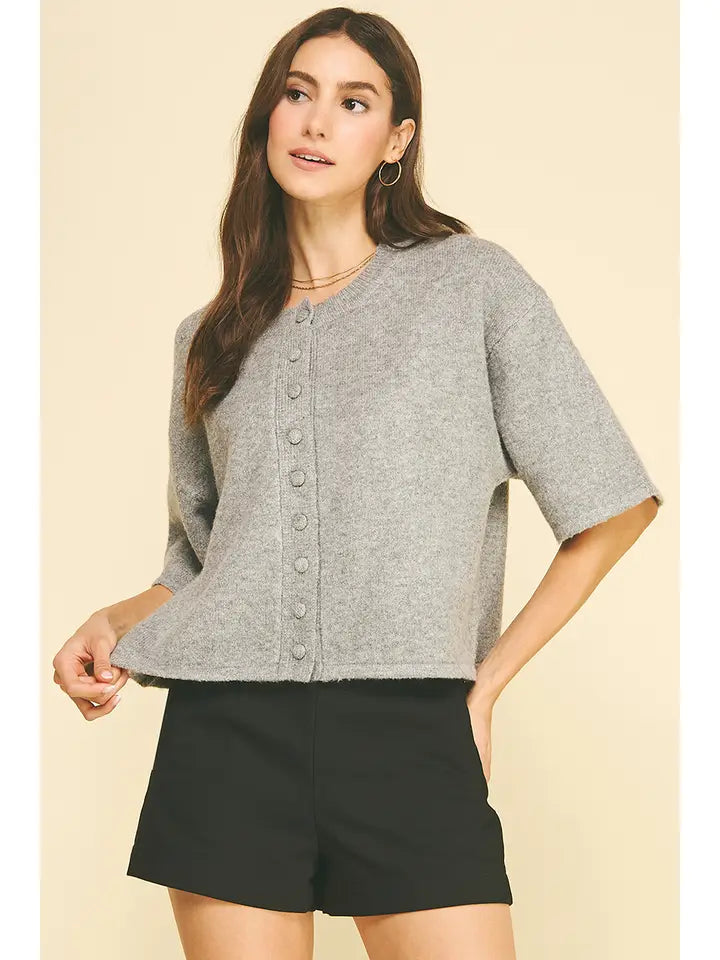 Cally Short Sleeve Sweater