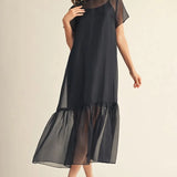 Dahlia Chiffon Midi Dress