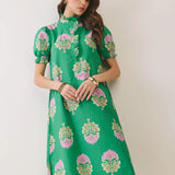 Riley Floral Midi Dress