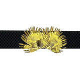 Palm Frond Interchangeable Belt Buckle