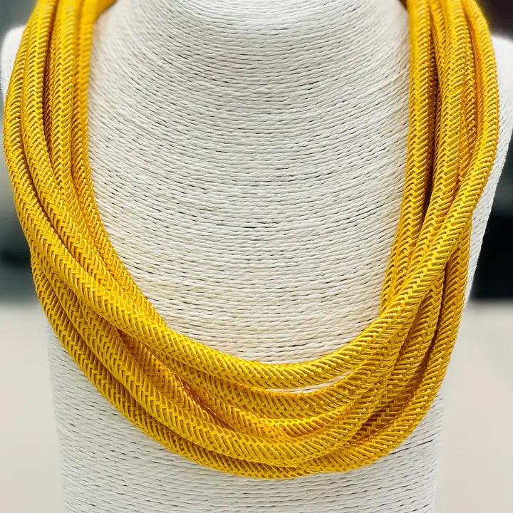 Slub 8-Strand Necklace