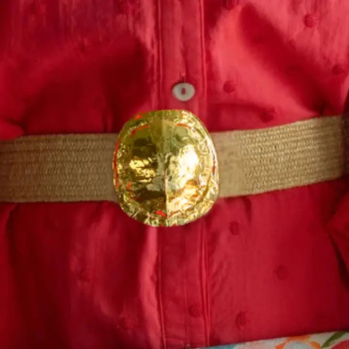 Turtle Shell Interchangeable Belt Buckle