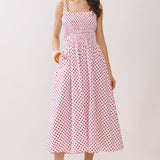 Polka Dot Midi