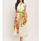 Floral Print Midi Dress