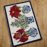 Holiday Chinoiserie Hook Rug