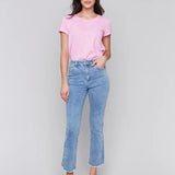 Cropped Boot Cut Jeans