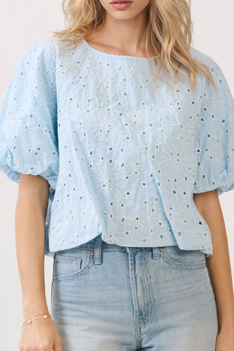 Emily Eyelet Blouse