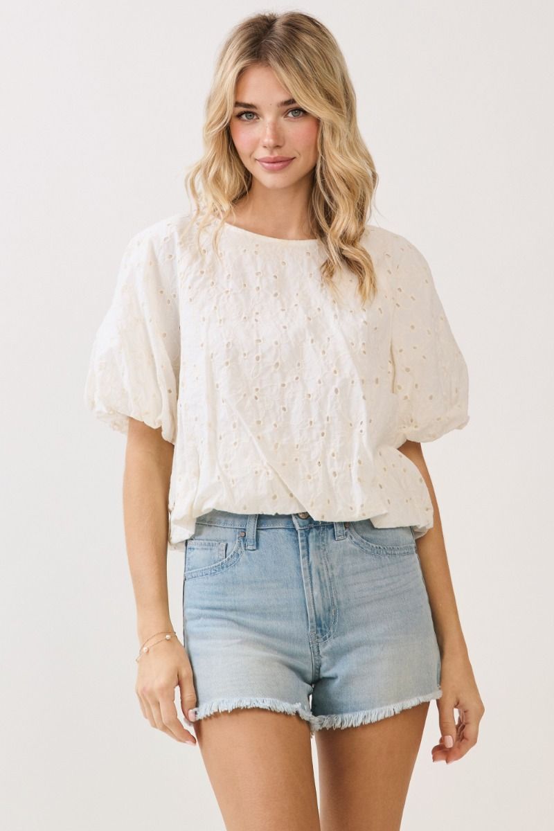 Emily Eyelet Blouse