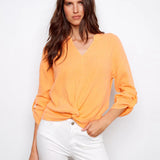 Lola Front Twist Blouse
