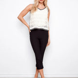 Laura Sleeveless Crochet Tank