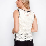 Laura Sleeveless Crochet Tank