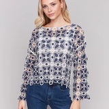 Suzanne Crochet Blouse